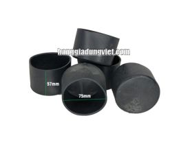 Bộ 4 Nút Cao Su Bọc Ống Tròn Phi 75MM