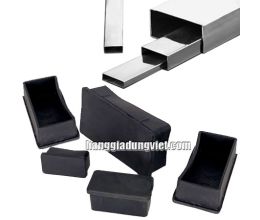 10 Nút Cao Su Chữ Nhật Đóng Trong Chân Bàn Ghế (Nhiều size)