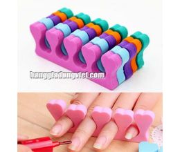 2 Miếng Foam Mềm Chia Ngón Tay Ngón Chân