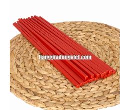 20 Đôi Đũa Nhựa Cao Cấp Màu Đỏ D26