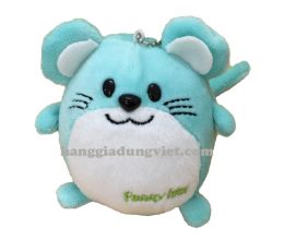 Móc Khóa Hamster Nhồi Bông