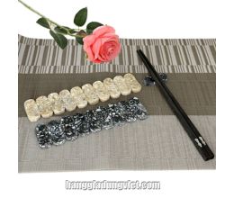 Bộ 10 Gác Đũa Đá Cẩn Xà Cừ (Có 2 Màu)