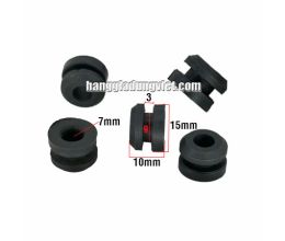 Bộ 10 Gioăng Cao Su Bảo Vệ Dây Điện Phi 7mm