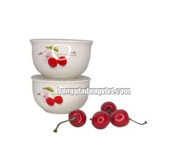 Bộ 4 Chén Sứ Cao Cấp Có Nắp Hút Chân Không