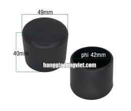 Bộ 4 Đế Cao Su Bọc Chân Ghế Phi 42mm