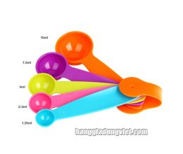 Bộ 5 Muỗng Đo Lường Chính Xác Nhiều Sắc Màu
