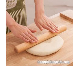 Cán Lăn Bột Gỗ Đa Năng 34cm