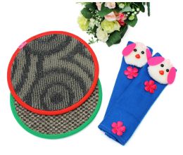 Combo 2 rế lót nồi và 2 tay nắm tủ lạnh