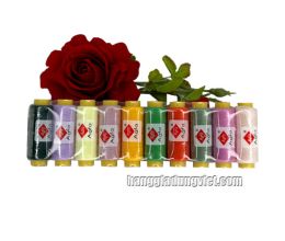 Combo 10 Cuộn Chỉ Màu May Thêu Gia Đình