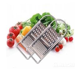 Combo 2 Dụng Cụ Bào Gọt Củ Quả 3 Trong 1 Bằng Inox