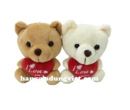 Móc Khóa Cặp Gấu I Love You