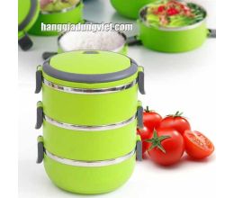 Hộp Cơm 3 Tầng Giữ Nhiệt Cao Cấp