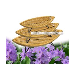 Khay Nhựa Trang Trí Hình Ghe Thuyền (Nhiều Kích Cỡ)