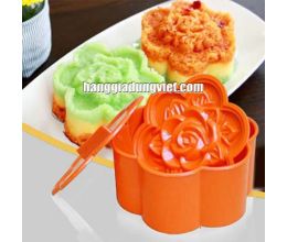 Khuôn Ép Xôi Hoa Mai Đế Rời Cỡ Lớn 15cm
