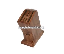 Ống Dắt Dao Xéo Gỗ Nâu Đỏ (200x185x90mm)