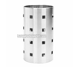 Ống Đựng Muỗng Đũa Inox Dày Kiểu Tròn (17.5x10)