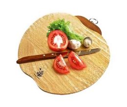 Thớt Gỗ Cao Cấp Hình Quả Cà Chua (24x23x1.5cm)