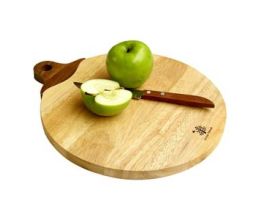 Thớt Gỗ Hình Quả Táo (30x25x1.8cm)
