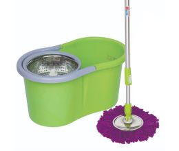 Thùng Lau Nhà 360 Độ Super Mop Màu Xanh Lá