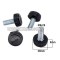  - Vít 8x20mm, đế nhựa phi 20 dày 8mm