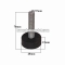  - Bulong M12x55mm, Đế tròn 40mm, dày 15mm