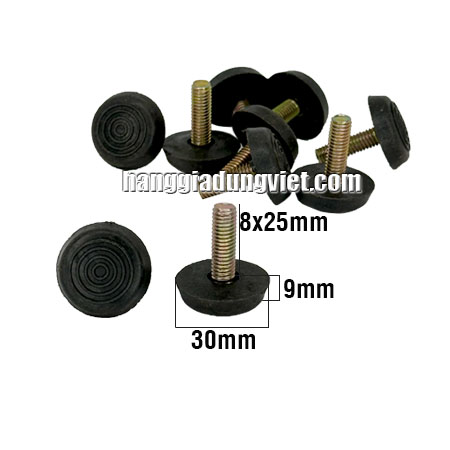 10 Đế Nhựa Tăng Chỉnh M8x25