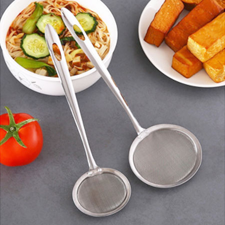 Combo 2 Vợt Lưới Hớt Bọt, Vớt Cặn Dầu Ăn