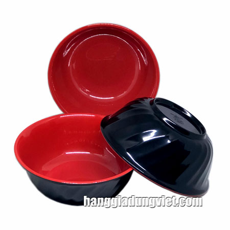 Combo 5 Tô Nhựa Cao Cấp 2 Lớp (17x6.4cm)